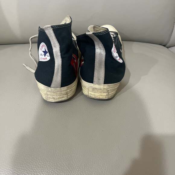 Converse x Comme des Garcons Play Chuck Taylor All-Star 70 High-Top Sneakers - Picture 5 of 5